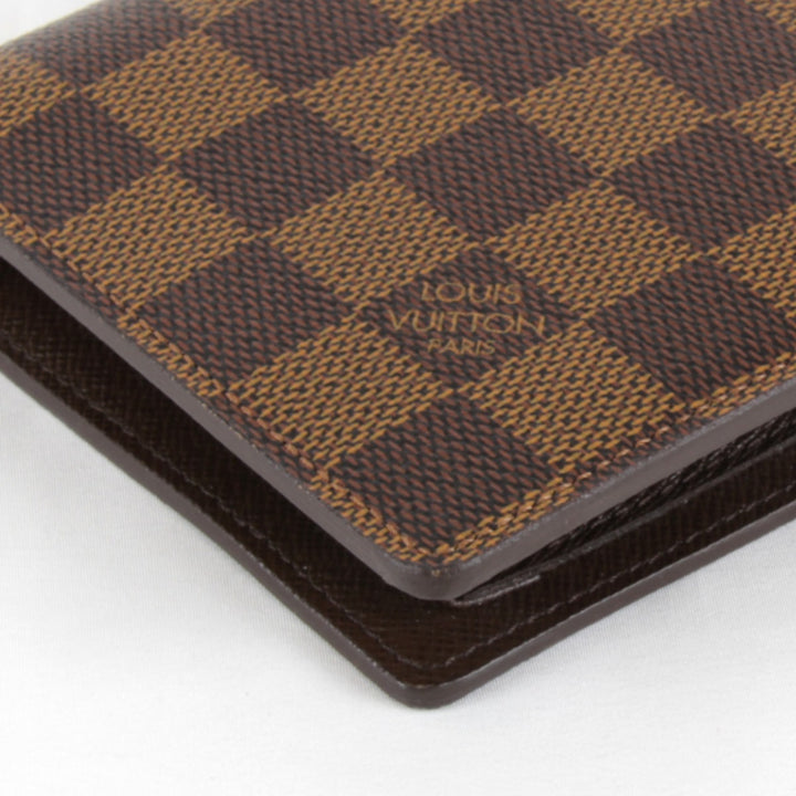 美品『USED』 
LOUIS VUITTON ルイ・ヴィトン 
 ポルトフォイユ マルコ N61675 二つ折り財布 
ダミエキャンバス ブラウン