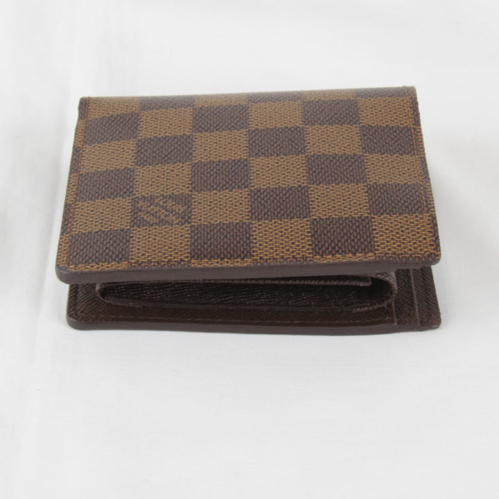 美品『USED』 
LOUIS VUITTON ルイ・ヴィトン 
 ポルトフォイユ マルコ N61675 二つ折り財布 
ダミエキャンバス ブラウン