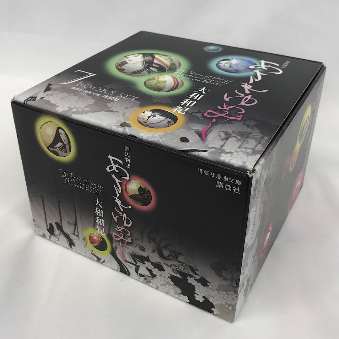 源氏物語 あさきゆめみし 大和和紀 全7巻BOXセット オリジナルしおり付き 講談社漫画文庫 本 
紙