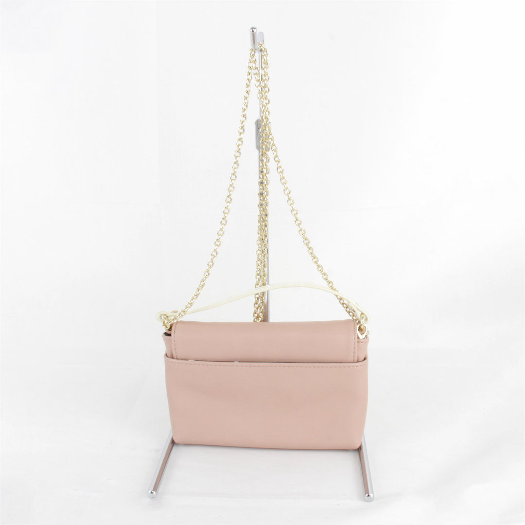 美品『USED』 
MARY QUANT マリークヮント 
 ショルダーバッグ 
レザー ピンク