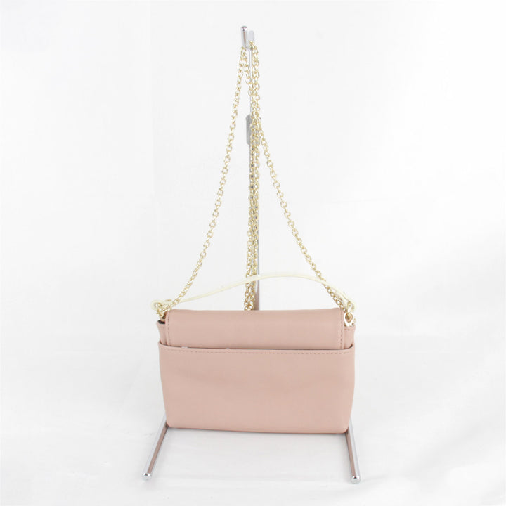 美品『USED』 
MARY QUANT マリークヮント 
 ショルダーバッグ 
レザー ピンク