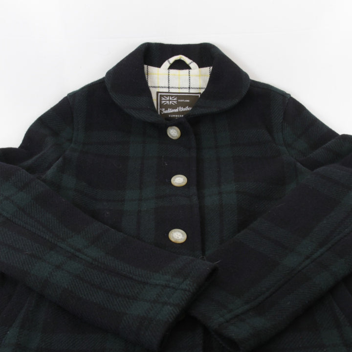 良品『USED』 
Traditional Weatherwear トラディショナルウェザーウェア 
 コート 
ウール/ナイロン ネイビー