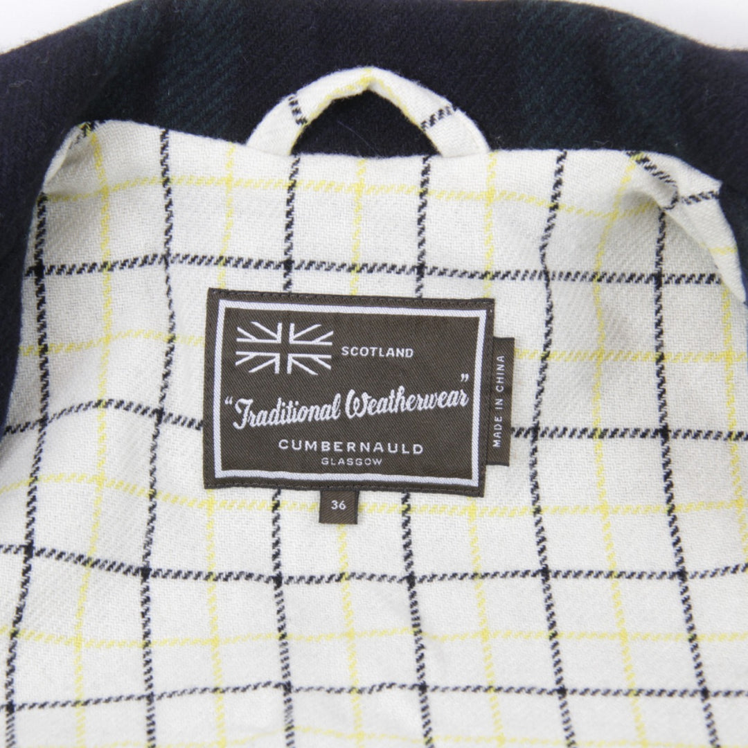 良品『USED』 
Traditional Weatherwear トラディショナルウェザーウェア 
 コート 
ウール/ナイロン ネイビー