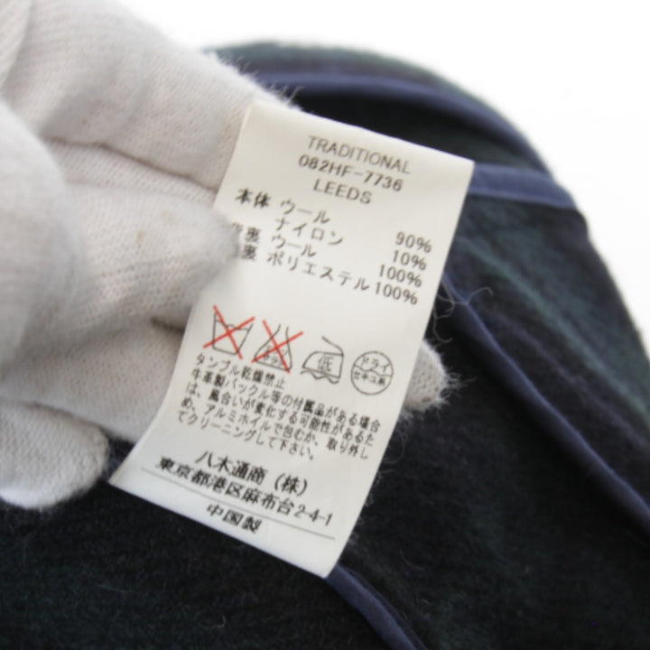 良品『USED』 
Traditional Weatherwear トラディショナルウェザーウェア 
 コート 
ウール/ナイロン ネイビー