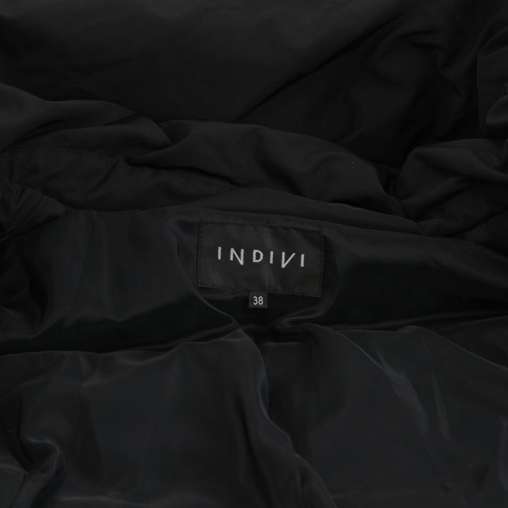 美品『USED』 
INDIVI インディヴィ 
 ダウンジャケット 
ポリエステル/レーヨン ブラック