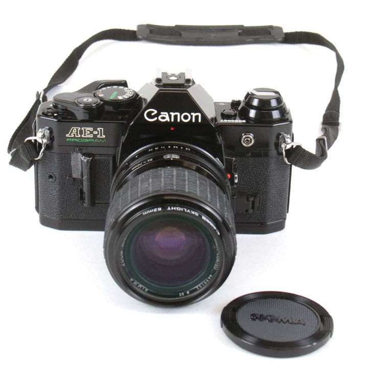 ジャンク『動作未確認』 
canon キャノン 
 AE-1 PROGRAM AE-1 PROGRAM フィルムカメラ 
 ブラック