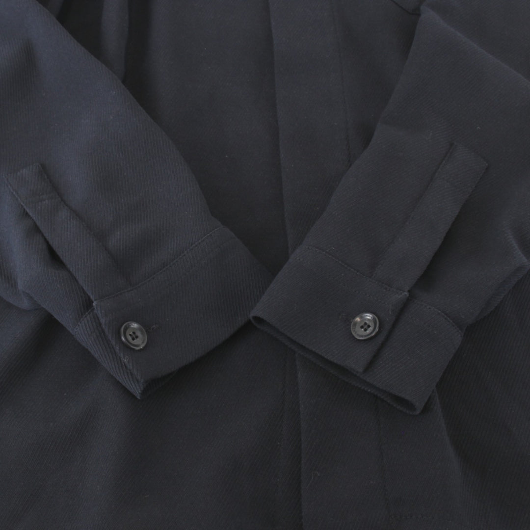 良品『USED』 
ARMANI アルマーニ 
 シンプル 長袖シャツ 
 ブラック