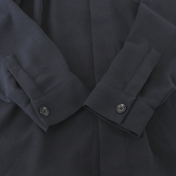 良品『USED』 
ARMANI アルマーニ 
 シンプル 長袖シャツ 
 ブラック