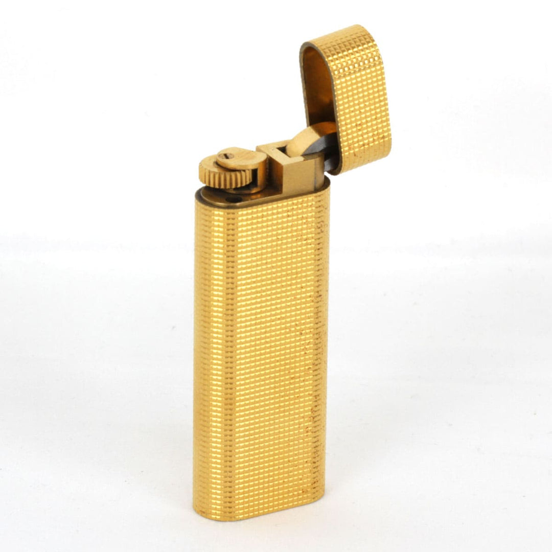 ジャンク『動作未確認』 
CARTIER カルティエ 
 ガスライター 箱付 ライター 
メタル ゴールドカラー