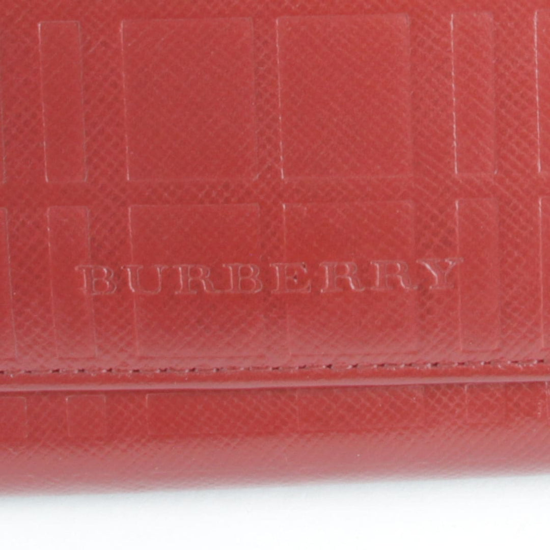 良品『USED』 
BURBERRY バーバリー 
 長財布 
レザー ワインレッド