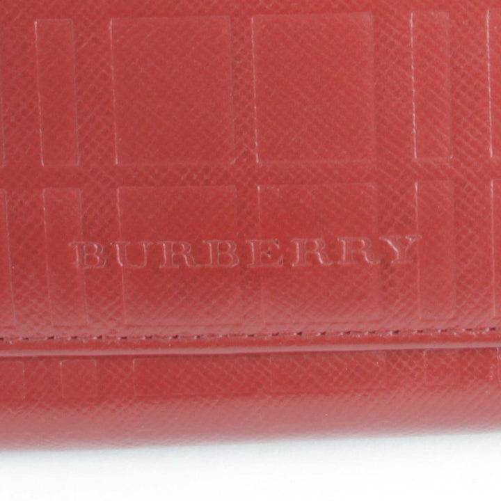 良品『USED』 
BURBERRY バーバリー 
 長財布 
レザー ワインレッド