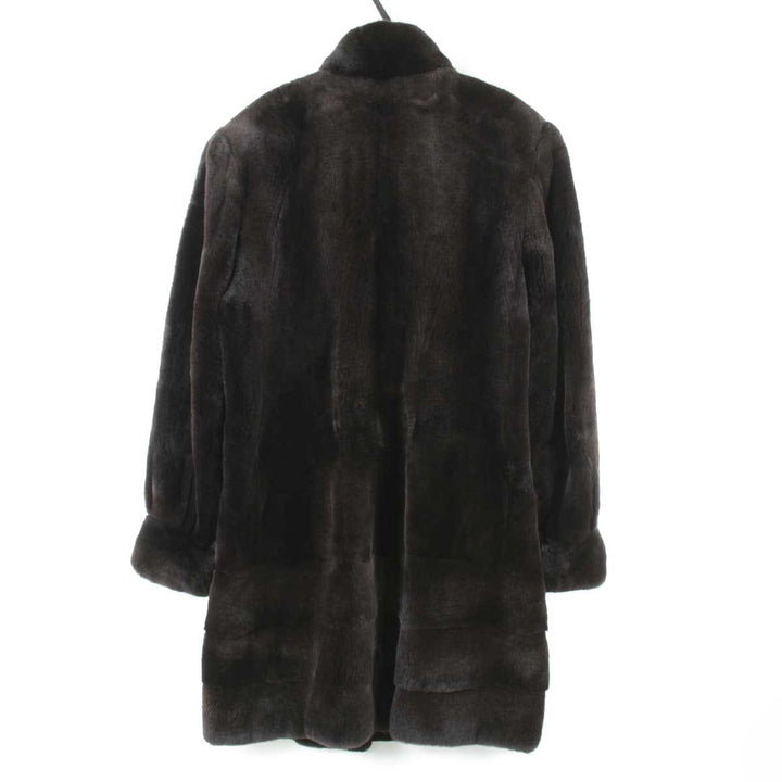『USED』 
SAGA MINK サガミンク 
 コート 
シェアードミンク ブラウン