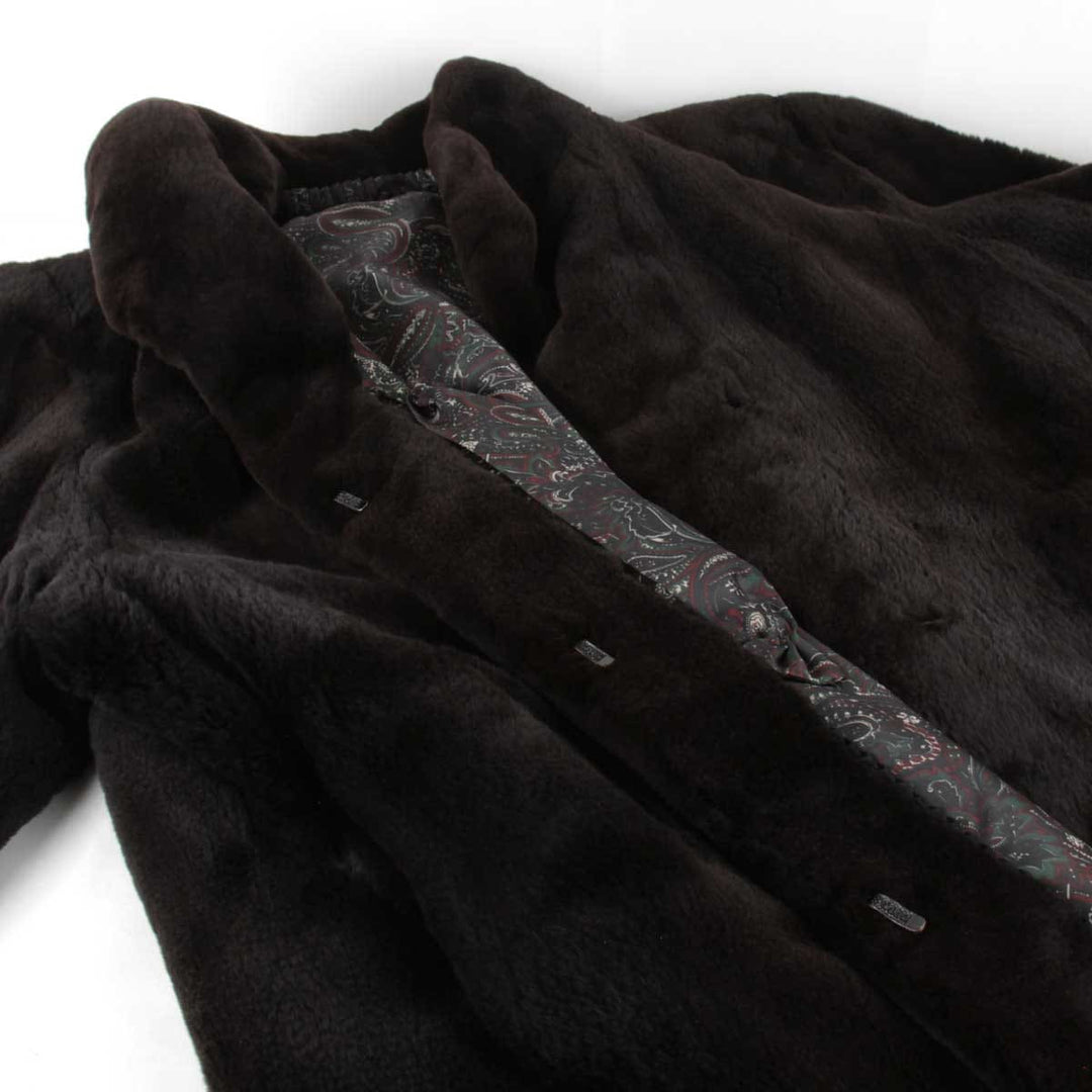 『USED』 
SAGA MINK サガミンク 
 コート 
シェアードミンク ブラウン