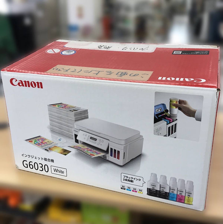 『USED』 
canon キャノン 
 インクジェット複合機 インクジェットプリンター G6030 小型家電 
 ホワイト
