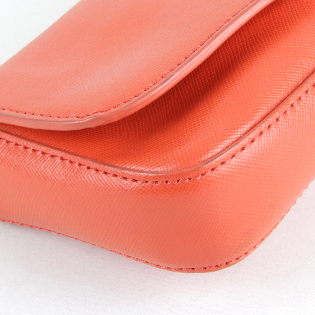 良品『USED』 
Tory Burch トリーバーチ 
 ショルダーバッグ 
レザー オレンジ