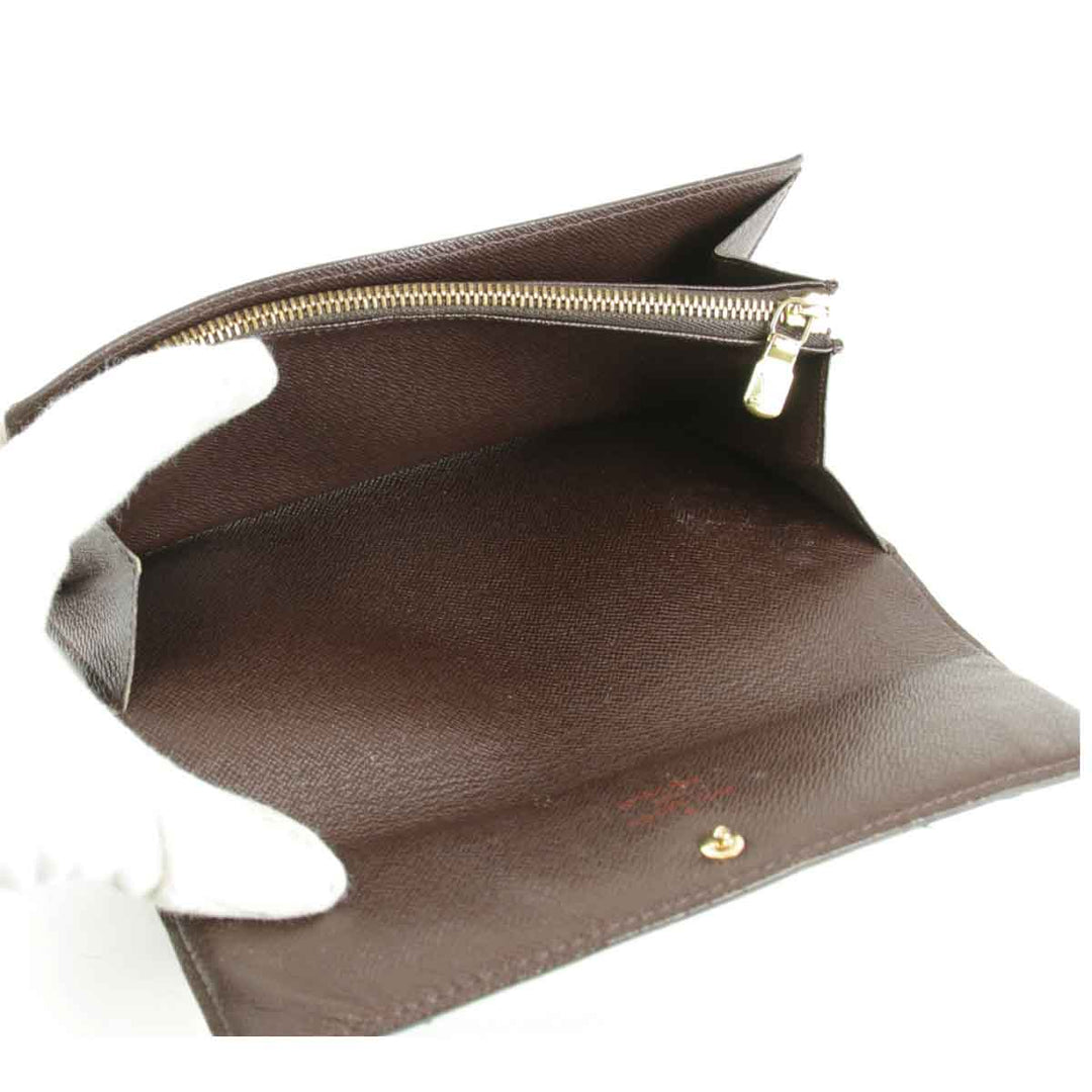 『USED』 
LOUIS VUITTON ルイ・ヴィトン 
 ポルトフォイユ・サラ N61734 長財布 
ダミエキャンバス ブラウン