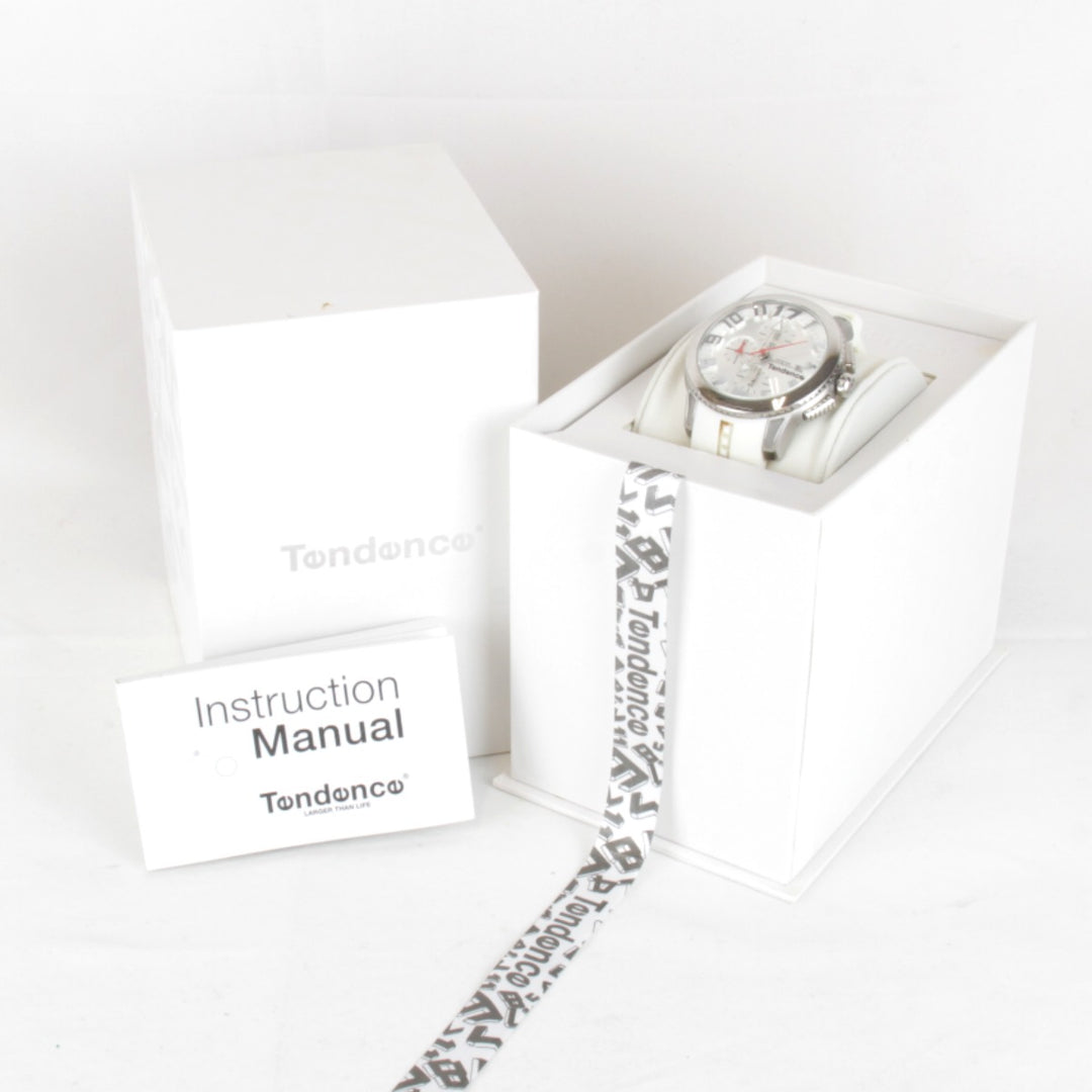 良品『USED』 
Tendence ドーム クロノグラフ TY016002 
腕時計
 クォーツ メンズ