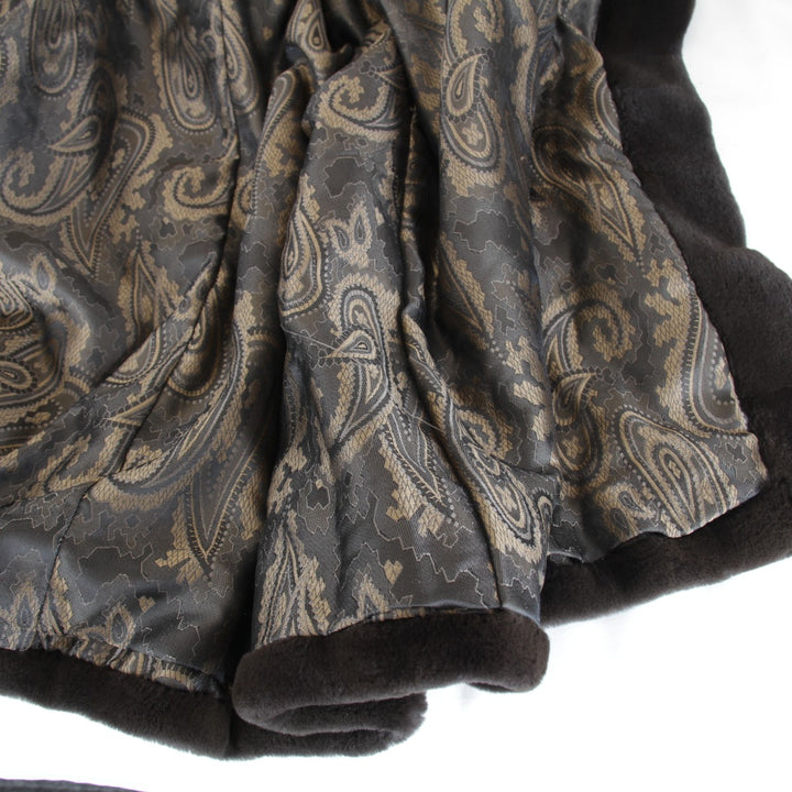 美品『USED』 
SAGA MINK サガミンク 
 毛皮 
シェアードミンク ブラウン