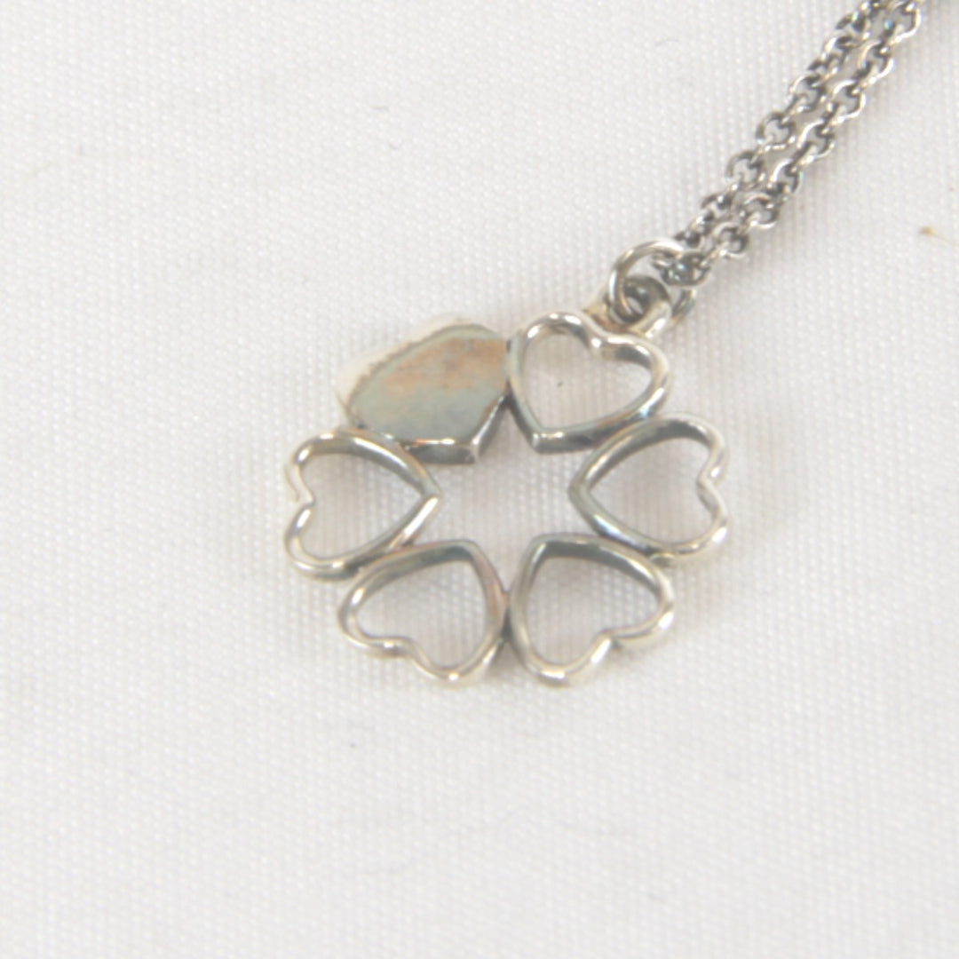 『USED』 シルバー925 
TIFFANY&Co. パロマピカソ クラウンオブハート 箱・袋有 ネックレス