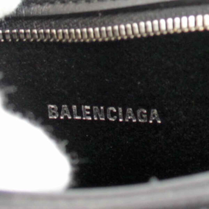 美品『USED』 
BALENCIAGA バレンシアガ 
 カメラショルダーバッグ ショルダーバッグ 
レザー ブラック
