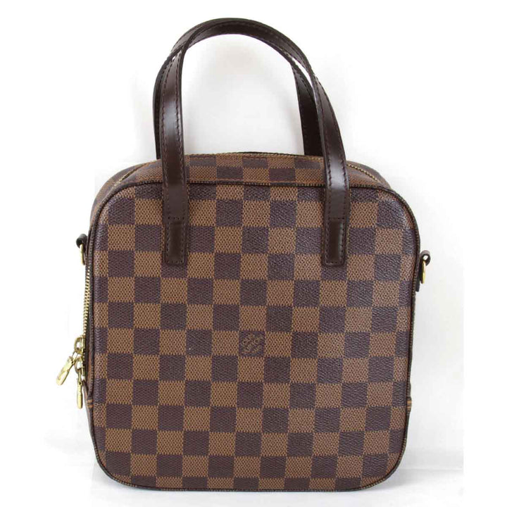 『USED』 
LOUIS VUITTON ルイ・ヴィトン 
 スポンティーニ N48021 ハンドバッグ 
ダミエキャンバス ブラウン