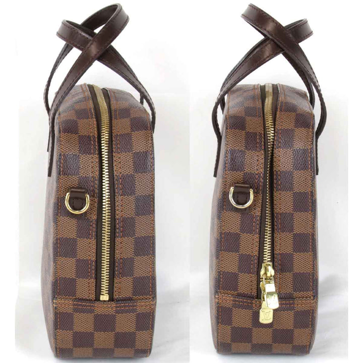 『USED』 
LOUIS VUITTON ルイ・ヴィトン 
 スポンティーニ N48021 ハンドバッグ 
ダミエキャンバス ブラウン