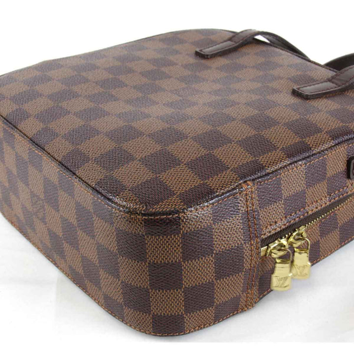 『USED』 
LOUIS VUITTON ルイ・ヴィトン 
 スポンティーニ N48021 ハンドバッグ 
ダミエキャンバス ブラウン