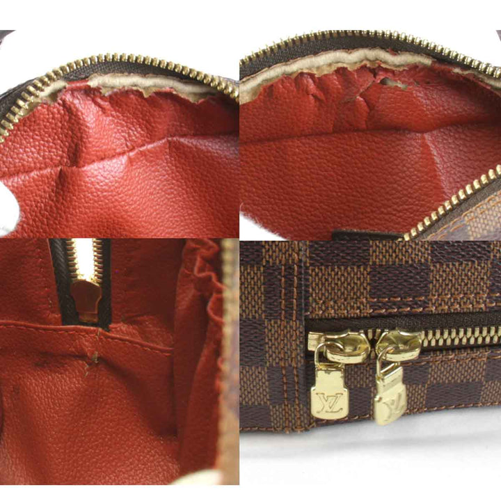 『USED』 
LOUIS VUITTON ルイ・ヴィトン 
 スポンティーニ N48021 ハンドバッグ 
ダミエキャンバス ブラウン