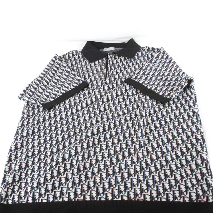超美品『USED』 
Christian Dior クリスチャンディオール 
 ポロシャツ 
コットン ネイビー