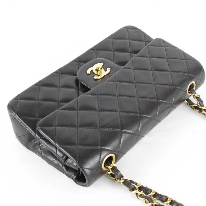 良品『USED』 
CHANEL シャネル 
 ダブルフラップマトラッセ23 ショルダーバッグ 
ラムスキン ブラック