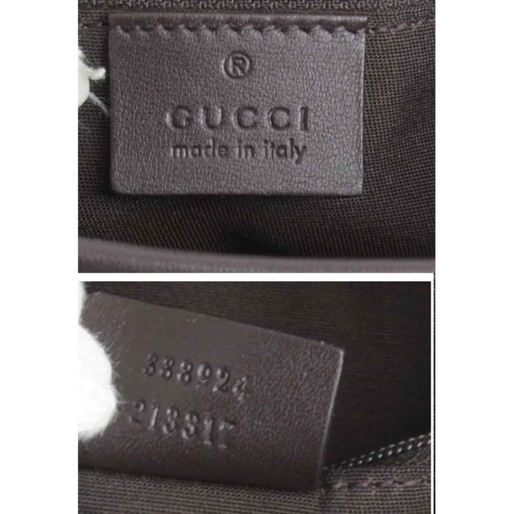 美品『USED』 
GUCCI グッチ 
 388924 213317 ショルダーバッグ 
GGスプリームキャンバス ブラウン