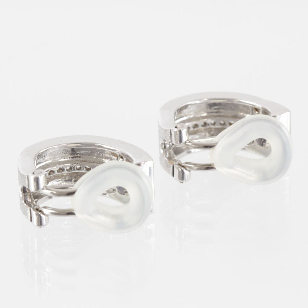 美品『USED』 K18WG/ダイヤモンド 
イヤリング
 ダイヤモンド 0.13 6.8g