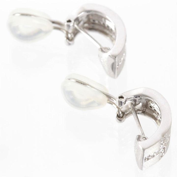 美品『USED』 K18WG/ダイヤモンド 
イヤリング
 ダイヤモンド 0.13 6.8g