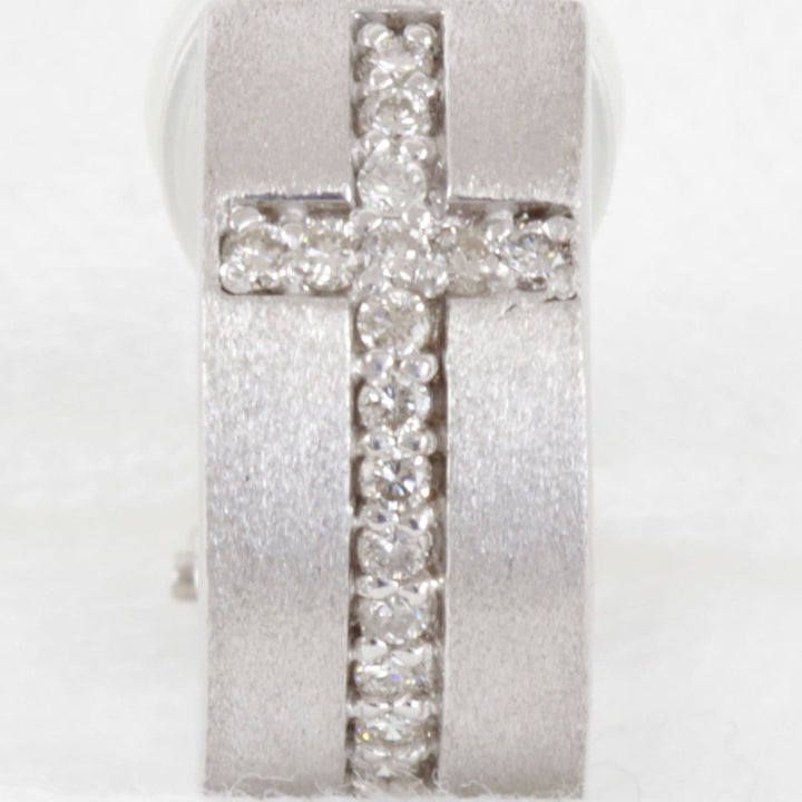 美品『USED』 K18WG/ダイヤモンド 
イヤリング
 ダイヤモンド 0.13 6.8g