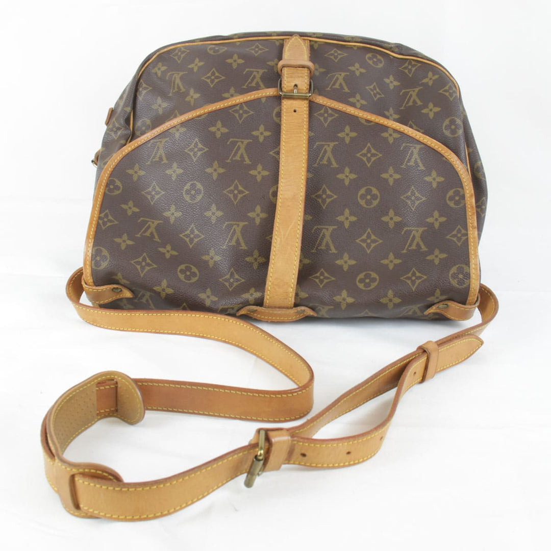 『USED』 
LOUIS VUITTON ルイ・ヴィトン 
 ソミュール35 M42254 ショルダーバッグ 
モノグラムキャンバス モノグラム