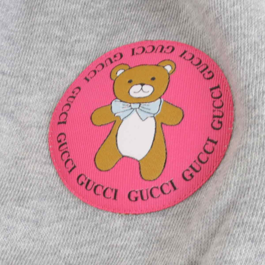 【価格改定】美品『USED』 
GUCCI グッチ 
 GUCCI×EXO KAIコラボ テディベア パーカー サイズXS パーカー 
コットン グレー