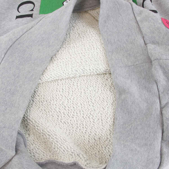 【価格改定】美品『USED』 
GUCCI グッチ 
 GUCCI×EXO KAIコラボ テディベア パーカー サイズXS パーカー 
コットン グレー