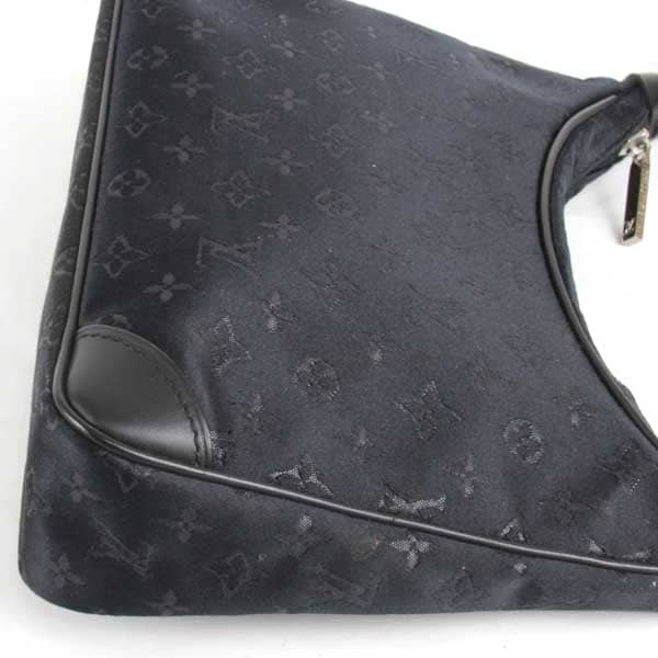 美品『USED』 
LOUIS VUITTON ルイ・ヴィトン 
 リトルブローニュ M92142 ハンドバッグ 
モノグラムサテン ブラック