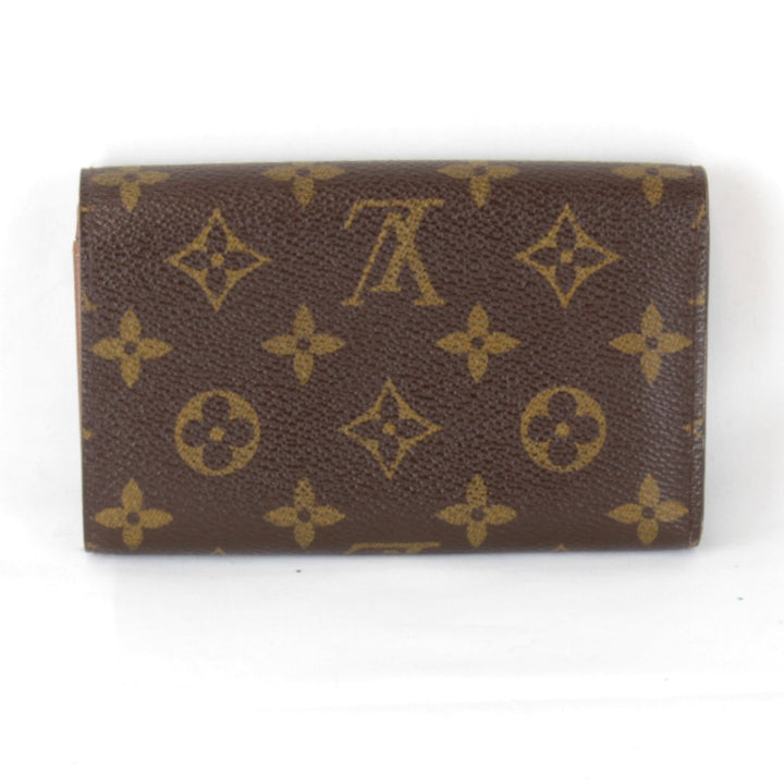 『USED』 
LOUIS VUITTON ルイ・ヴィトン 
 ポルトモネ ビエ トレゾール M61730 二つ折り財布 
モノグラムキャンバス ブラウン