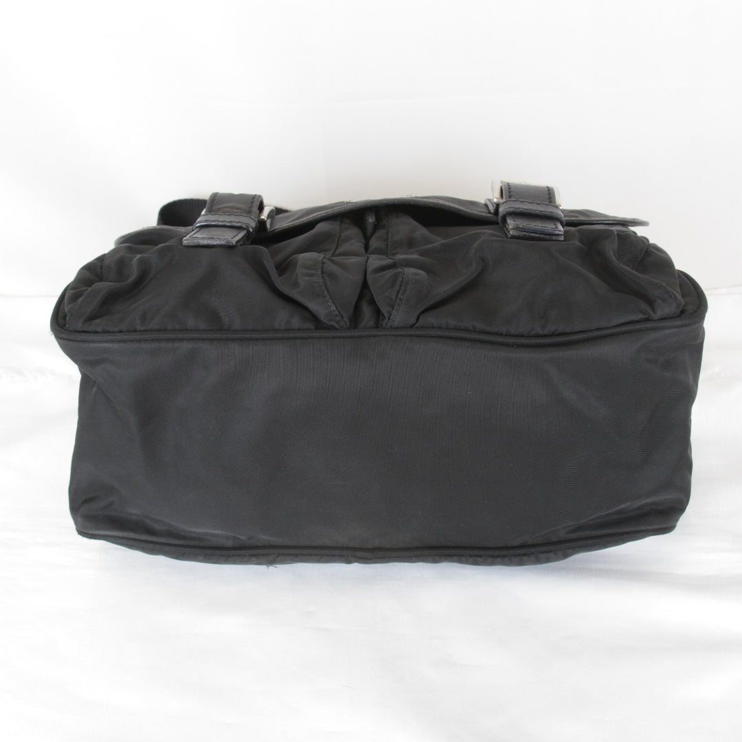 『USED』 
PRADA プラダ 
 BT0172 ショルダーバッグ 
ナイロン/レザー ブラック
