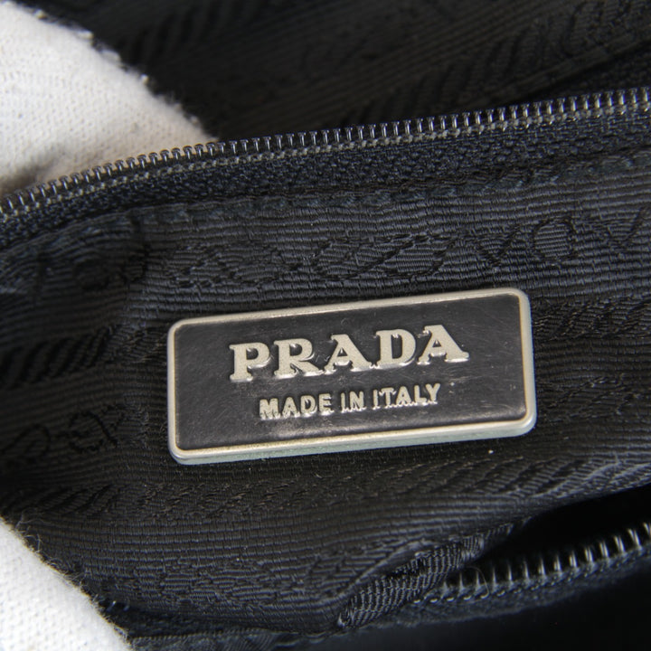 『USED』 
PRADA プラダ 
 BT0172 ショルダーバッグ 
ナイロン/レザー ブラック