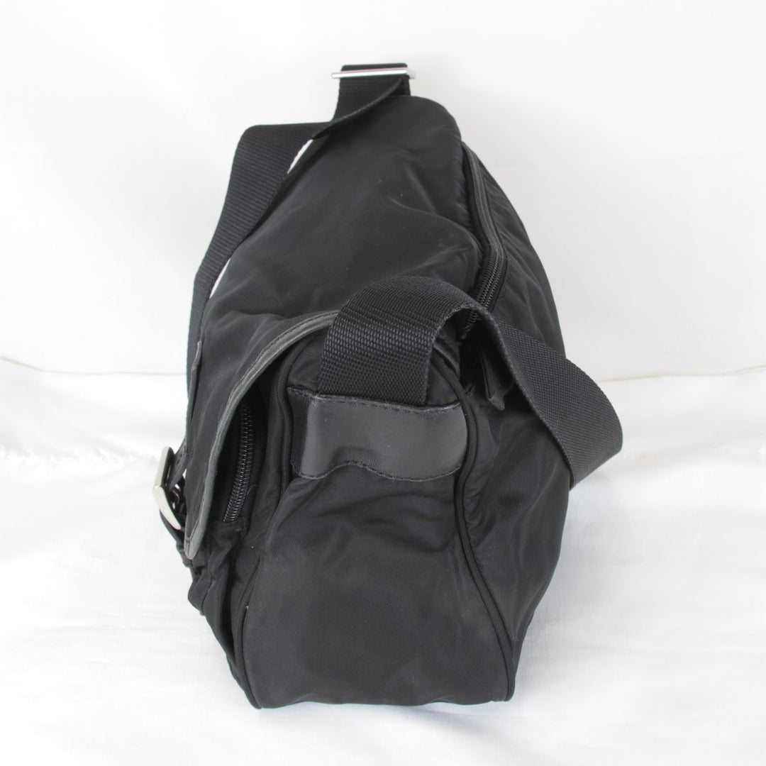 『USED』 
PRADA プラダ 
 BT0172 ショルダーバッグ 
ナイロン/レザー ブラック
