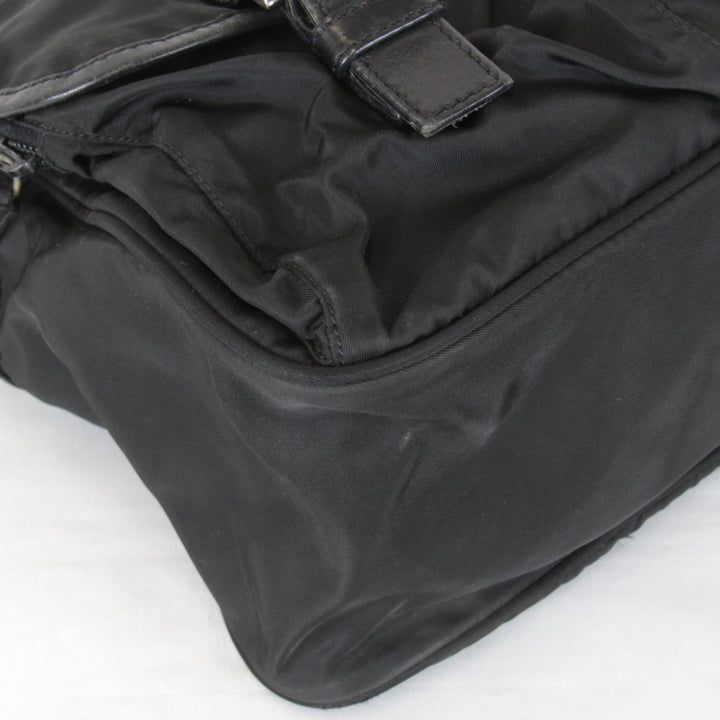 『USED』 
PRADA プラダ 
 BT0172 ショルダーバッグ 
ナイロン/レザー ブラック