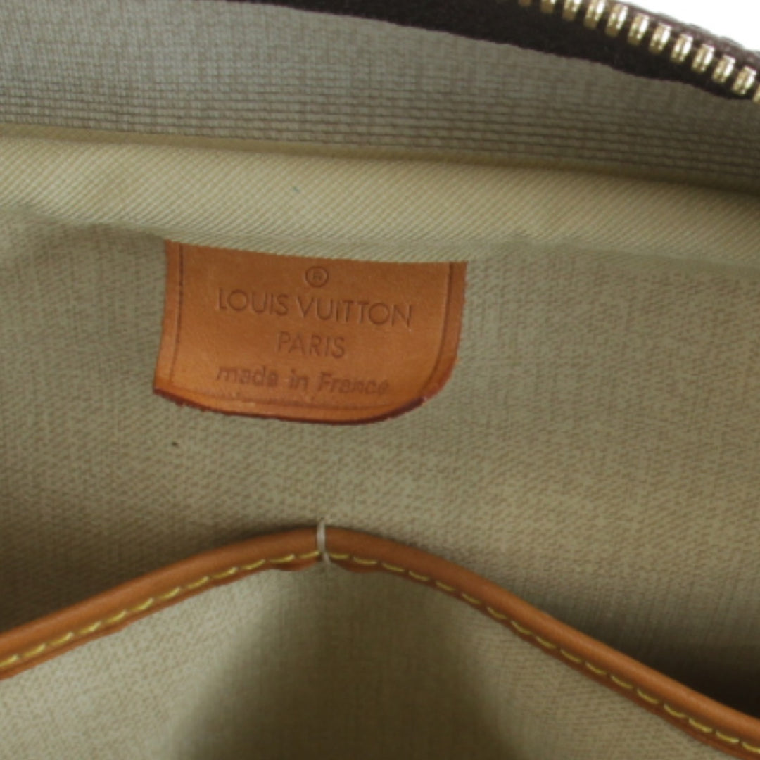 『USED』 
LOUIS VUITTON ルイ・ヴィトン 
 ドーヴィル M47270 ハンドバッグ 
モノグラムキャンバス ブラウン