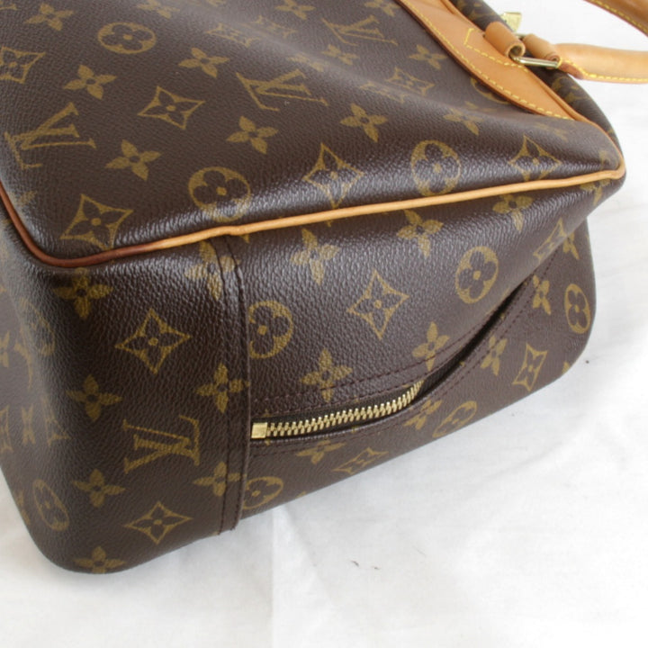 『USED』 
LOUIS VUITTON ルイ・ヴィトン 
 ドーヴィル M47270 ハンドバッグ 
モノグラムキャンバス ブラウン