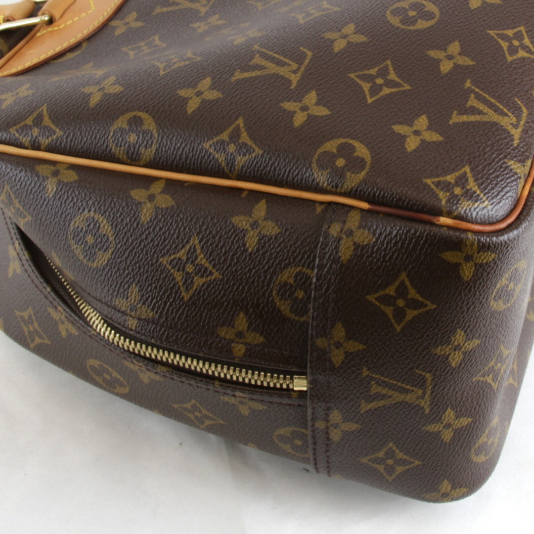『USED』 
LOUIS VUITTON ルイ・ヴィトン 
 ドーヴィル M47270 ハンドバッグ 
モノグラムキャンバス ブラウン