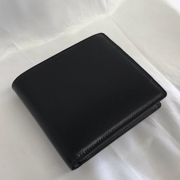 『美品』 
SOMES SADDLE ソメスサドル 
 二つ折り財布 
コードバン ブラック