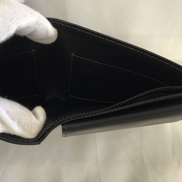 『美品』 
SOMES SADDLE ソメスサドル 
 二つ折り財布 
コードバン ブラック