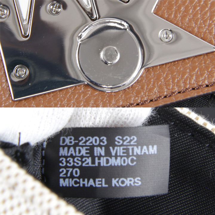 美品『USED』 
Michael Kors マイケルコース 
 その他バッグ 
キャンバス/レザー  ベージュ