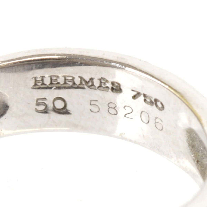 美品『USED』 K18 
HERMES  トゥーブーリング リング・指輪
 7.0g